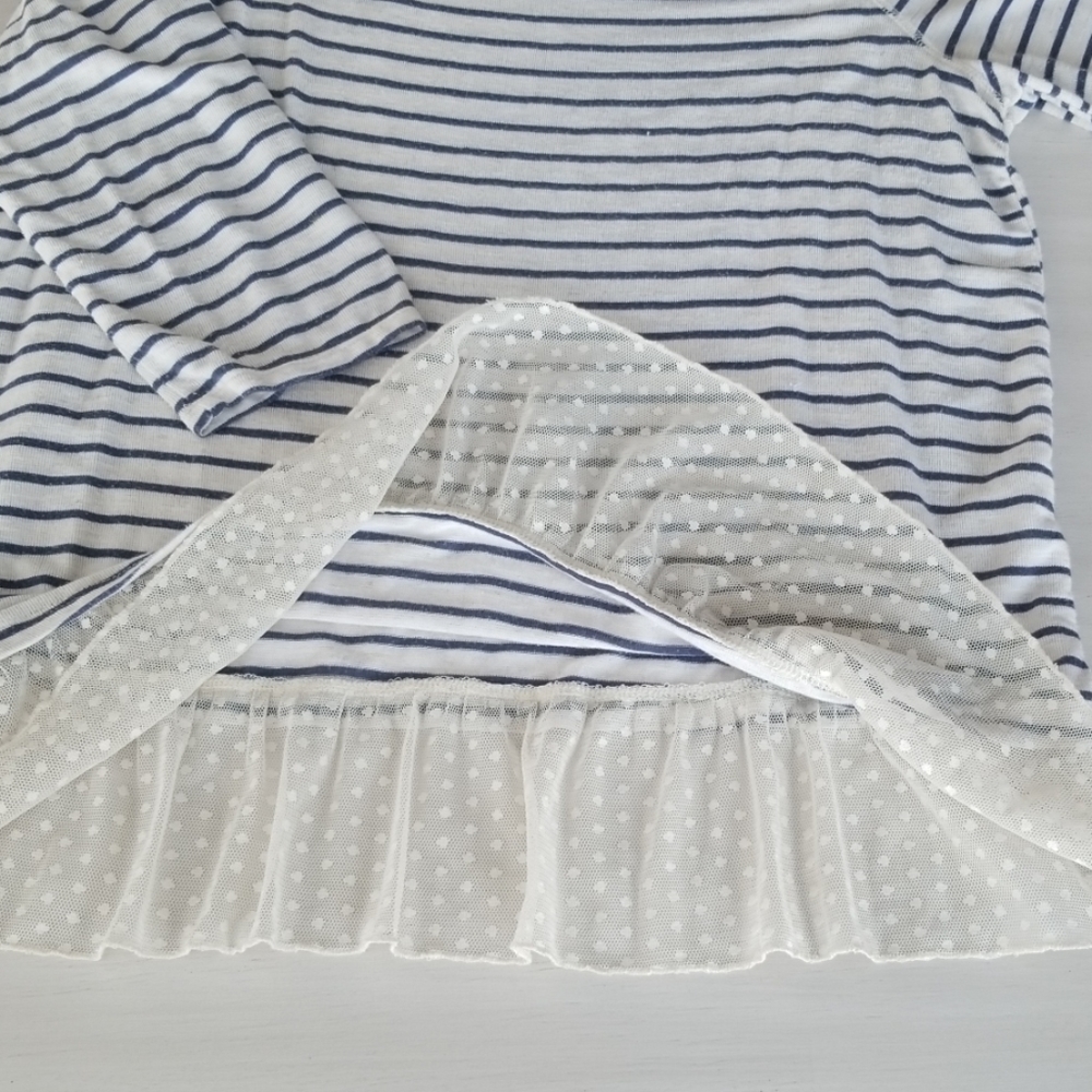 Open Shouler Ruffle Top - Picture 2 of 4